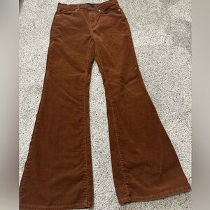 GAP Women's Flare Corduroy Jeans in Brown
